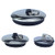3 Size Universal Stainless Bathtub Drain Plugs, Drain Stopper for Bathtub and Bathroom Sink Wash Basin Bounce, White Plug