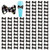 WOKOTO 100pcs Black Bowknot Nail Charms For Nail Art 3d Checkerboard Bow Charms For Nails Plaid Bow Nail Charms 3d Nail Art Bows Charms Accessories Kit 3d Nail Art Charms For Nail Art Designs