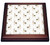 3dRose Anne Marie Baugh - Patterns - Cute Beige and White Llama Pattern - Trivets (trv_340300_1)