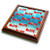 3dRose Underwater Patterned Male Scuba Diver Graphic with Dive Flag. - Trivets (trv_353099_1)
