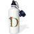 3dRose Glam Monogram Initial D Image Of Gold Leopard Spots Red... - Water Bottles (wb-371233-1)