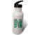 3dRose Cute Green Four Leaf Clover Curly Cue Monogram Initial N - Water Bottles (wb-375828-2)