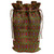 3dRose Florene Small Patterns - Image of Red Green And Blue Geometric Small Pattern - Wine Bag (wbg_234476_1)