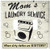 Art Plates - Mom's Laundry Service Switch Plate - Double Toggle