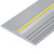 Universal Garage Door Bottom Threshold Seal Strip,Weatherproof Rubber DIY Weather Stripping Replacement, Not Include Sealant/Adhesive (20Ft, Grey)