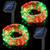 Meonum Solar Christmas Rope Lights Outdoor, 33 ft 100 LED 8 Modes Solar String Lights, Solar Powered Waterproof Tube Lights for Christmas Tree Garden Fence Yard Party Outdoor (Red, Green,2 Pack)