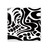 Egypt Black White Abstract Totem Fresco Ceramic Tile Glossy Decal Glazed Brick Adorn Stone