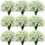 Crowye 48 Pcs Babys Breath Artificial Flowers 23.6 Inch Artificial Baby Breath Gypsophila Flowers Bulk White Bouquets Faux Babys Breath for Wedding Fake Floral DIY Arrangement Home Garden Decoration