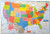 Superior Mapping Company United States Poster Size Wall Map 40 x 28 With Cities (1 Map)