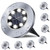 Rayolon Solar Ground Lights, Waterproof Solar Garden Lights, Upgraded Outdoor Garden Waterproof Bright in-Ground Lights, Landscape Lights for Pathway,Yard,Deck,Lawn,Patio,Walkway (8 Pack White Light)