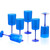 Ciaell 6 Pack Blue Plastic Wine Glasses - 10 Oz Plastic Wine Glasses with Stem - Disposable Wine Glasses Perfect for Parties & Weddings & Poolside & Outdoors & Camping Ciaell 6 Pack Blue Plastic Wine Glasses - 10 Oz Plastic Wine Glasses with Stem - Disposable Wine Glasses Perfect for Parties & Weddings & Poolside & Outdoors & Camping