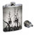 Kraken Perfection In Style 8oz Stainless Steel Whiskey Flask with Free Funnel D-010