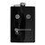 8oz The Gimp Black Flask L1