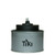 TIKI Brand 4.5" TIKI Tin Table Torch, Silver