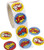 Fun Express Superhero Stickers (100 Stickers Per Roll)