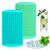 Upgrade Silicone Mini Ice Cube Trays, 2 Pack 320 Small Ice Cube Molds, Easier to Release, Crushed Ice for Chilling Drinks, Whiskey, Cocktail, Flexible Stackable for Freezer