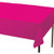 Creative Converting Plastic Banquet Table Cover, Hot Magenta, 54" x 108"
