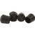 SoftTouch 4440695N Rubber Leg Tip (4 Piece), 1", Black