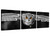 Black and White Wall Art Canvas Bird Decor Golden Eyed Owl Pictures on Canvas Wall Art for Home Office Decorations Living Room Bedroom and Kitchen Decor 3 Pcs Framed Canvas Prints 12X12inches