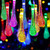 MZD8391 Solar String Lights, 21FT 30 LED Waterdrop String Lights, Waterproof Decorative String Lights for Patio, Garden, Gate, Yard, Party, Wedding (Multi-Color) [8 Lighting Modes]