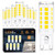 Dekang 8-Pack Dimmable G9 LED Light Bulb 5000K Daylight White for Crystal Chandelier, T4 G9 Bi-Pin Base, 4W 40Watt Halogen Equivalent, 400LM, AC 120V