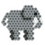 Perler Beads Silicone Pegboard Fused Bead Kit - Elephant