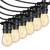 SUNAPEX String Lights Replacement 48FT Solar String Lights Outdoor