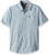 Volcom Big Boys' Quency Dot Short Sleeve Button Up Shirt, Slate Blue Small