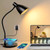 KAiSnova LED Desk Lamp with Wireless Charger, Desk Lamp with USB Charging Port, 5 Colors 7 Brightness Levels Desk Light for Home Office, Eye-Caring Touch Table Lamp for Bedside College Dorm Bedroom