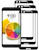 [3 Pack] INGLE Compatible with Google Pixel 3 Screen Protector,Full Coverage Tempered Glass Screen Protector Film Edge to Edge Protection for Google Pixel 3