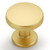 9BUILD 10 Pack 1.2 Inch Gold Cabinet Knobs Drawer Knobs Round Kitchen Cabinet Knobs Gold Knobs for Cabinets Dresser Knobs Knobs for Dresser Drawers