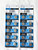 AG13 LR44 L1154 357 A76 AlKaline Button Cell BATTERY with Retail Blister Pack Cards (20)