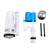 HelloCreate Toilet Dual Push Flushing Button Flush Valve & Fill Valve Replacement Kit for One Piece Dual Flush Toilet