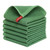 Kitinjoy 100% Cotton Kitchen Dish Cloths, 6 Pack Waffle Weave Ultra Soft Absorbent Dish Towels for Drying Dishes Quick Drying Kitchen Towels Dish Rags, 12 X 12Inch, Grass Green