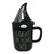 Rae Dunn Ceramic Halloween Mug with Decorative Lid (Caught In Your Web/Black/Gnome)