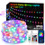 hyrion Bluetooth Smart Fairy Lights 33Ft Music Sync Color Changing Led Fairy Lights USB Powered APP Remote Control IP65 Waterproof Christmas Fairy String Lights for Tree Wedding Party Garden Decor