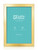 LaVie Home A3 Picture Frame, Solid Wood Poster Frame with High Definition Plexiglass, Horizontal or Vertical Wall Gallery Poster Frames Suitable for Document Poster Picture, Gold 1pc
