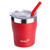 Mollcity Kids Cups-9 oz Tumbler with Lid and Straw-Stainless Steel Double Wall Vacuum Insulated Tumbler Cup for Kids Adults, BPA Free and Sweet Free (Canyon Red)