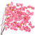 Luyue 42in Artificial Cherry Blossom Flowers 6 Pack Silk Pink Cherry Blossoms Branches Fake Sakura Flower Trees Decor for Wedding Decoration Home Office