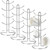 4 Pieces Mug Tree with 8 Holder Mug Holder Tree Rack Stainless Steel Coffee Cup Holder for Countertop Coffee Mug Rack Mug Organizer Mugs Tea Cup Storage Rack for Kitchen Bar Counter Accessory