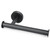 Matte Black Bathroom Toilet Paper Holder Wall Mount SUS304 Stainless Steel Toilet Tissue Roll Holder