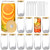 Rainforce 20 Oz Glass Cups With Lids And Straws, Beer Can Shaped Glass 12Pcs Set, Iced Coffee Cups, Glass Beer Can Cups, Drinking Glasses With Bamboo Lids, Beer Glasses, Cute Tumbler Glass Cups