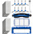 BlueStars Ultra Durable Accessories Kit for Eufy RoboVac 11S, RoboVac 30, RoboVac 30C, RoboVac 15C, RoboVac 12, RoboVac 35C - 1 Roller Brush + 8 Side Brushes + Filter + 1 Brush Guard + Sweeping Brush