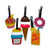 Cake Luggage Tags Name ID Labels, Travel Suitcase Baggage Tags,Name Card Holders For Suitcase