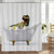 Mecowcm Dinosaur Shower Curtain Funny Dino Bathtub Shower Curtain with Hooks Polyester Waterproof Fabric Kids Bathroom Decor Curtain 60x72 Inch