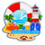 Marco Island Florida USA Magnet Fridge Magnet Wooden 3D Landmarks Travel Collectible Souvenirs Decoration Handmade -2690