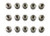 F Type 75 Ohm Terminator - 15 Pack (15 pack)