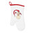 Enesco Izzy and Oliver Painted Peace by Stephanie Burgess Candycane Snowman Pot Holder Oven Mitt, 7 x 12 Inch, Multicolor