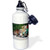 3dRose wb_90028_1"Main street, old brick buildings, Wallace, Idaho US13 DFR0712 David R. Frazier" Sports Water Bottle, 21 oz, White