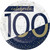 Navy and Gold 100th Birthday Dessert Plates, 24 ct